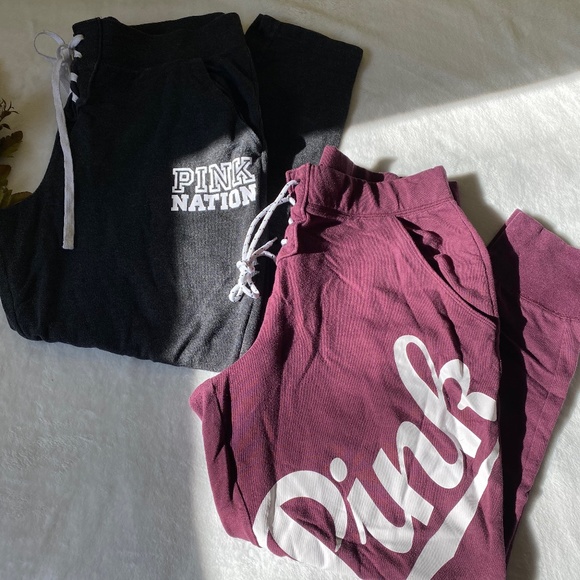 Victoria's Secret Pants - 2 pairs of Victoria's Secret joggers